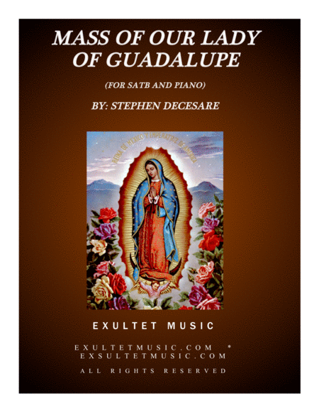 Mass of Our Lady Of Guadalupe (for SATB and Piano) image number null