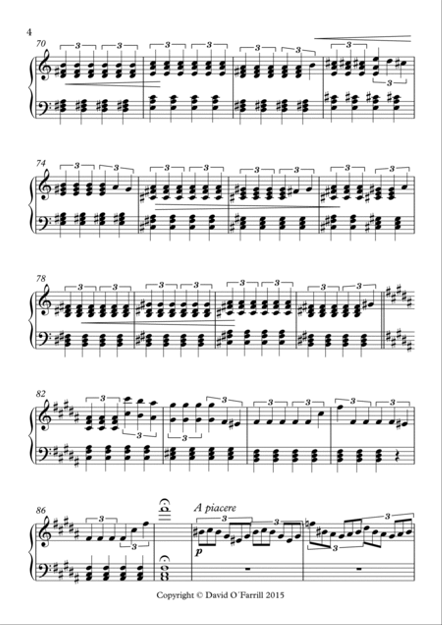Part Two: Memories Piano Solo scores gallery preview page 4