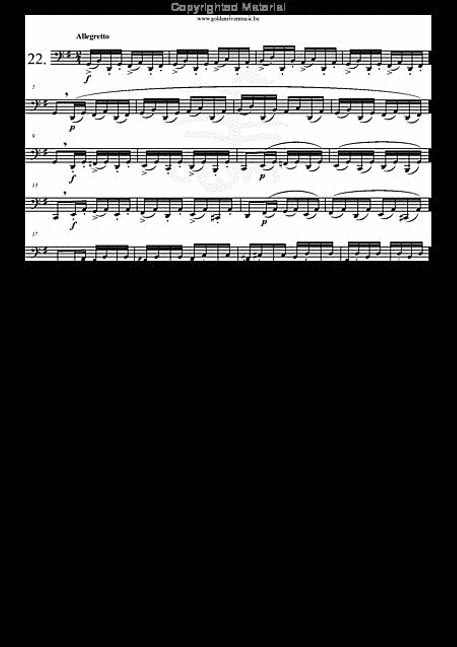24 Etudes Tuba scores gallery preview page 23