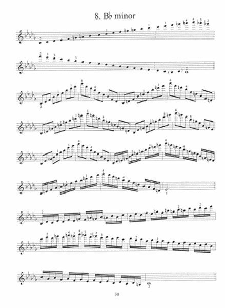 Daily Scale Exercises for Violin