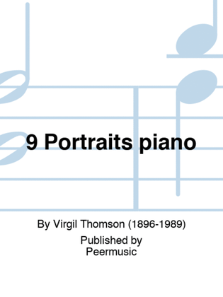 9 Portraits piano
