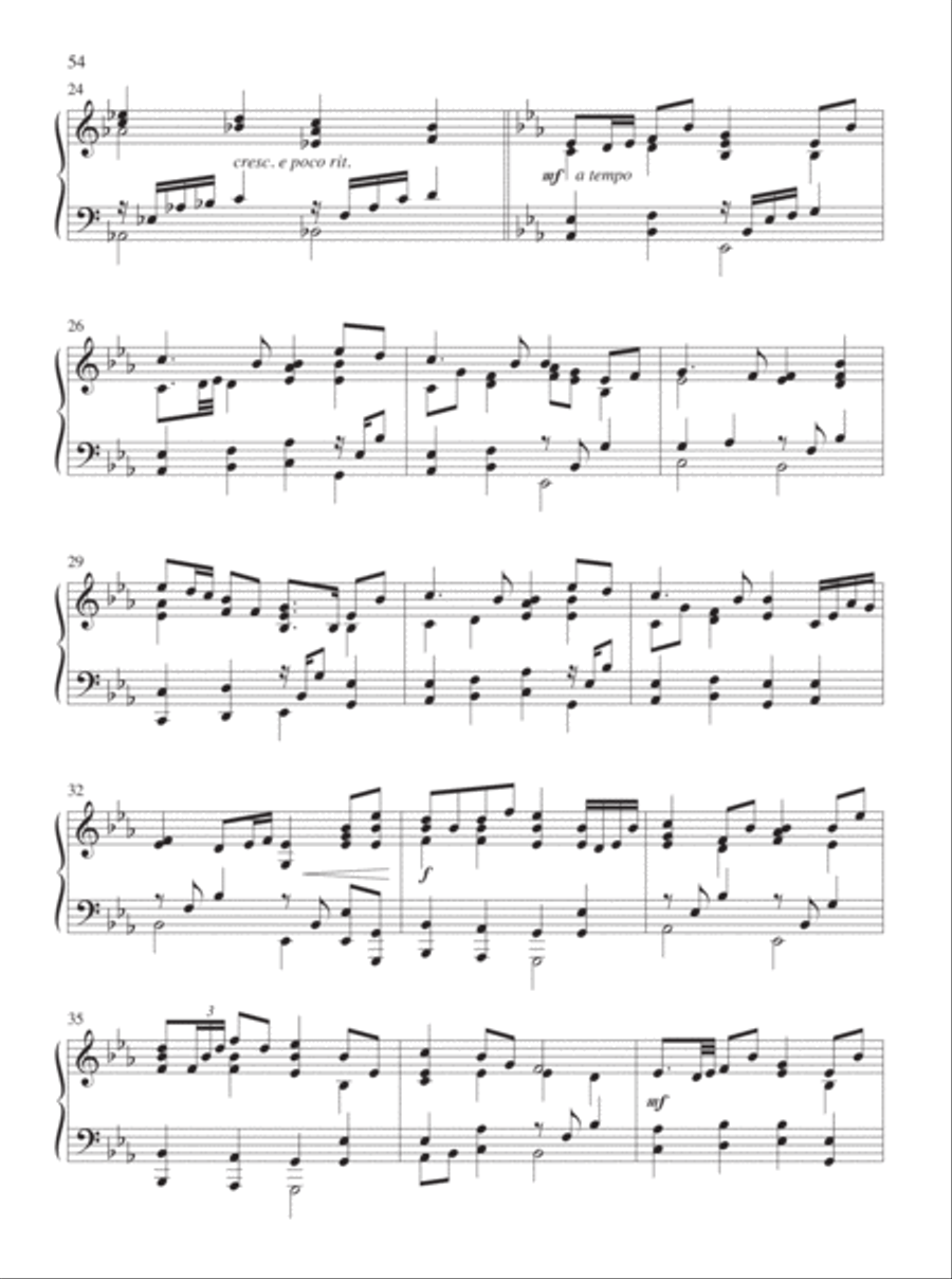 Fill the Earth with Songs Piano Solo scores gallery preview page 36