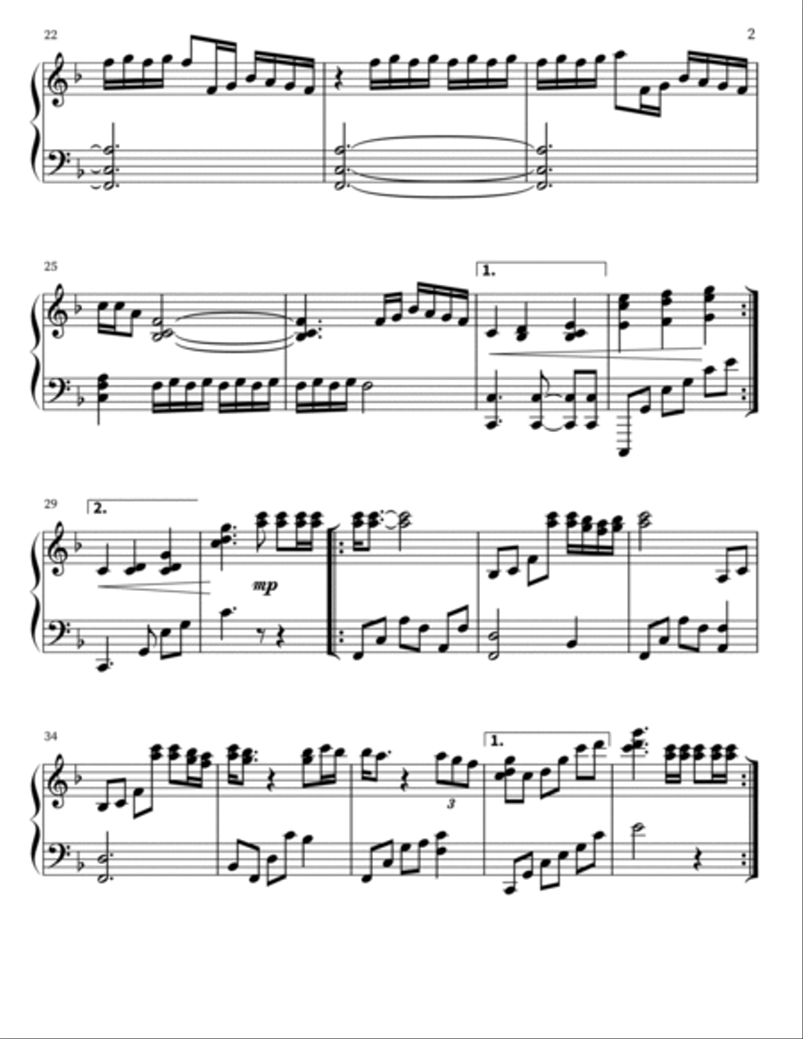 I Still Have Faith In You Piano Solo scores gallery preview page 2
