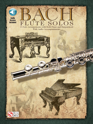 Book cover for Bach Flute Solos
