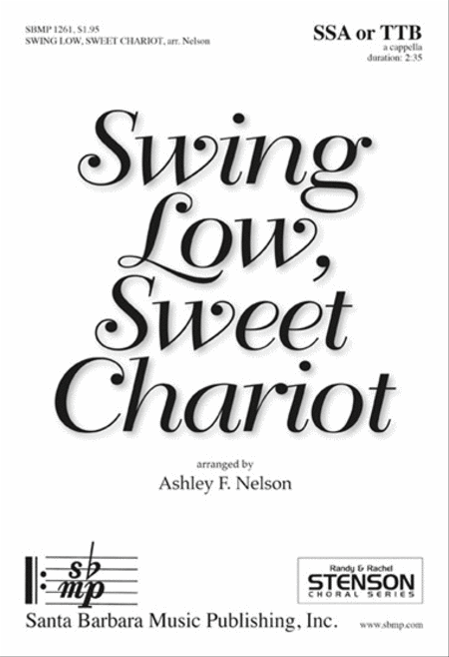 Swing Low, Sweet Chariot - SSA or TTB Octavo SSA scores gallery preview page 1