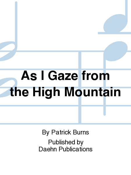 As I Gaze from the High Mountain image number null