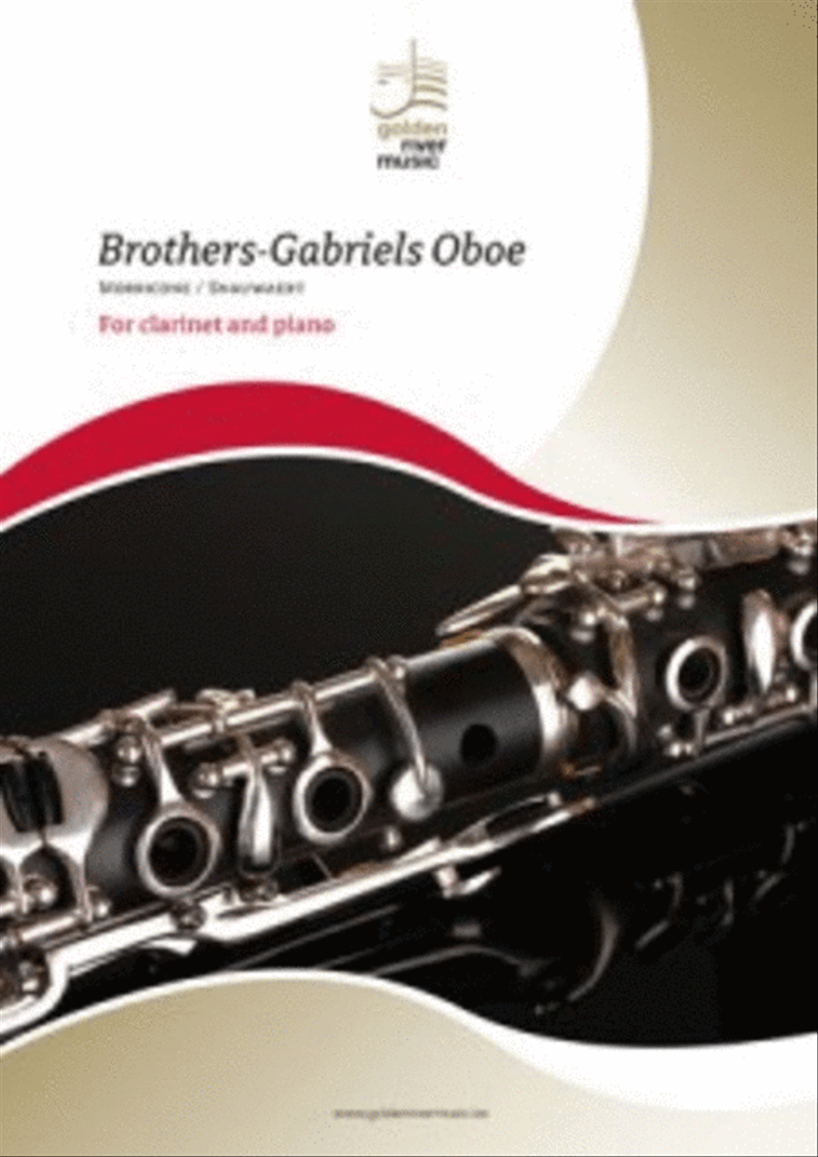 Brothers & Gabriels Oboe for clarinet Clarinet Solo scores gallery preview page 1