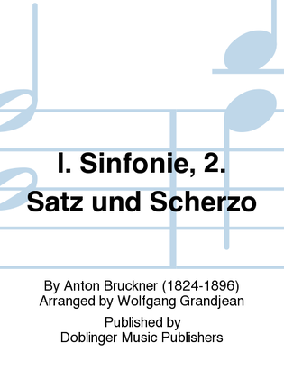 Book cover for I. Sinfonie, 2. Satz und Scherzo
