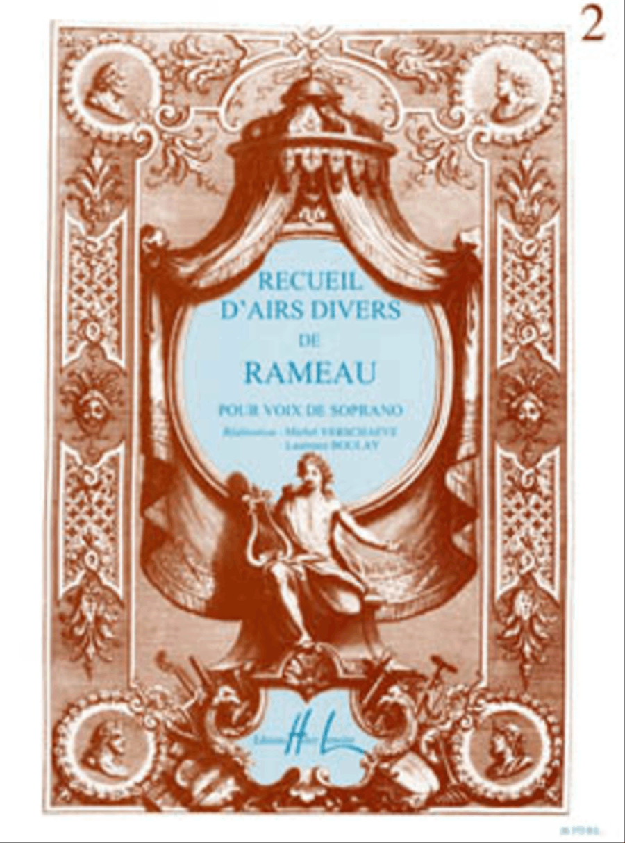 Recueil d'airs - Volume 2 Soprano Voice scores gallery preview page 1