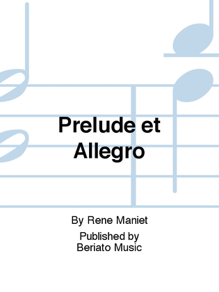 Prélude et Allegro