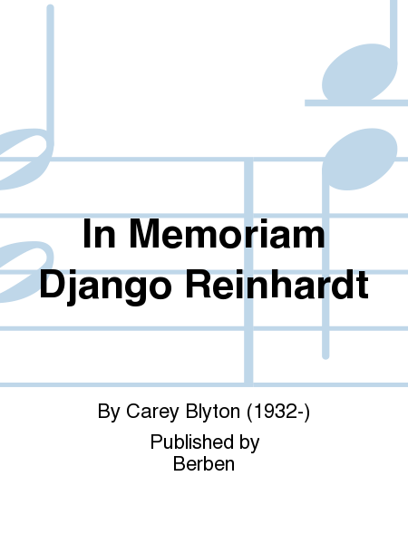 In memoriam Django Reinhardt