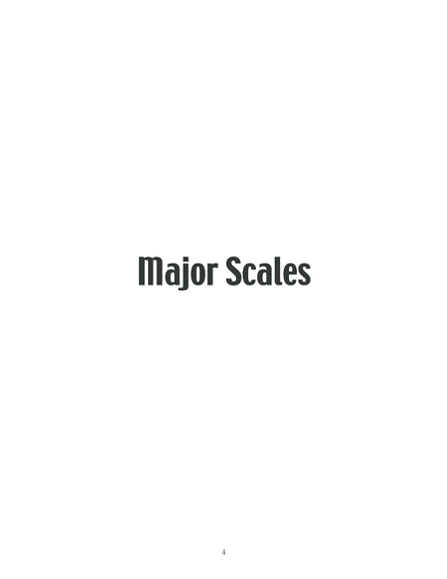 Jazz Scales for Guitar Electric Guitar scores gallery preview page 5