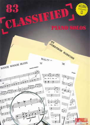 83 Classified Easy Piano Solos with CD