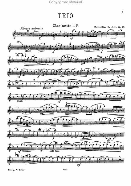 Trio, Op. 25 image number null