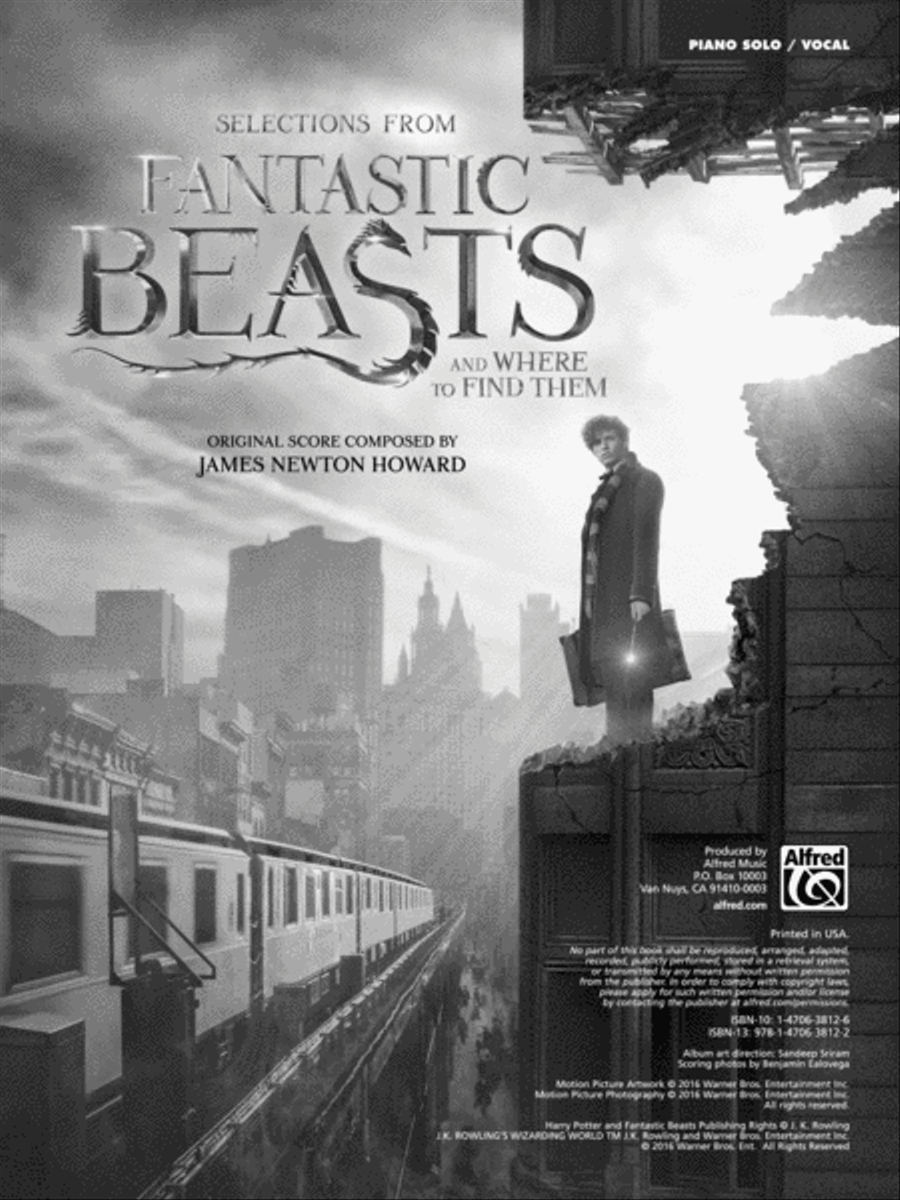 Selections from Fantastic Beasts and Where to Find Them Piano Solo scores gallery preview page 2
