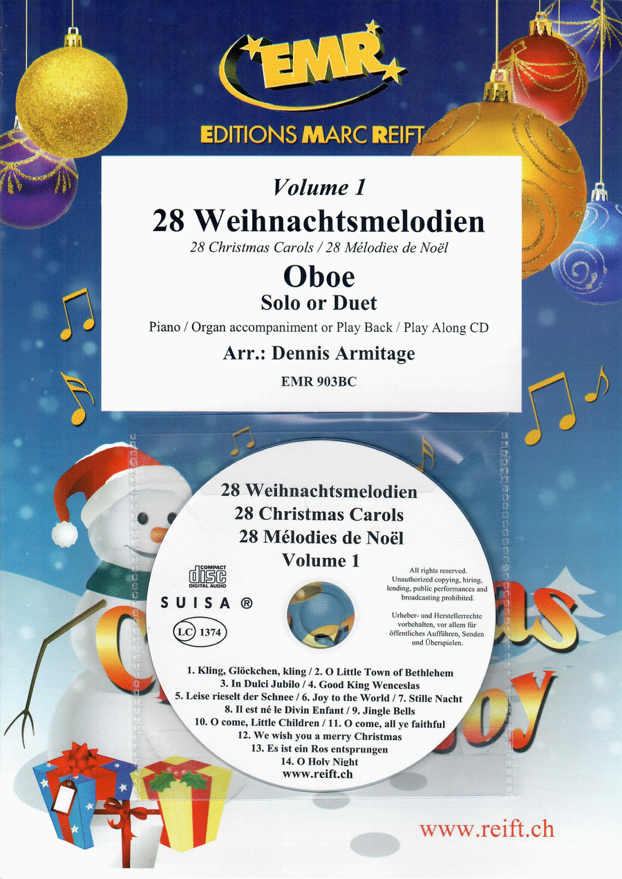 28 Weihnachtsmelodien Vol. 1 Woodwind Duet scores gallery preview page 1