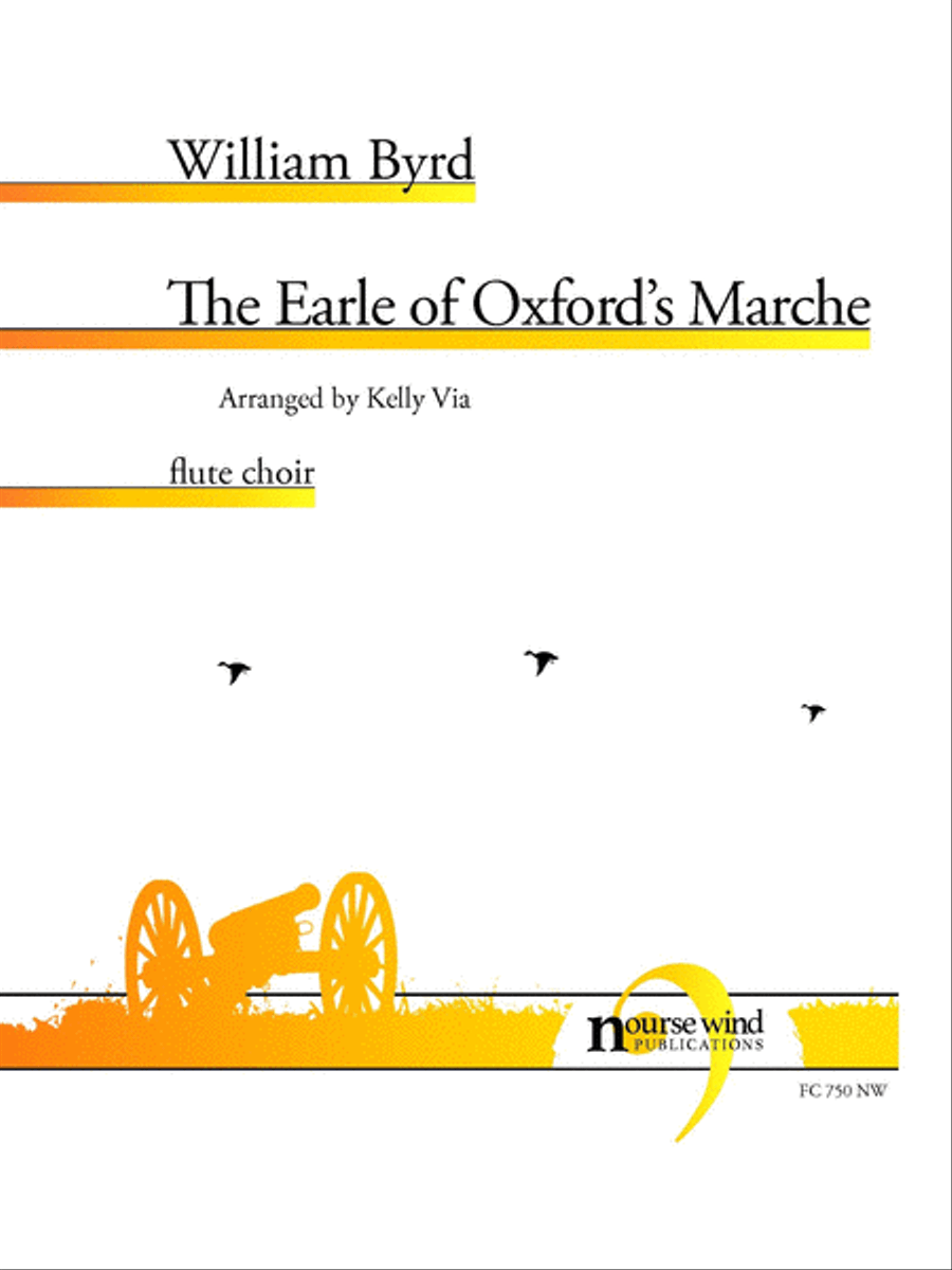 The Earle of Oxford's Marche for Flute Choir Flute Choir scores gallery preview page 1