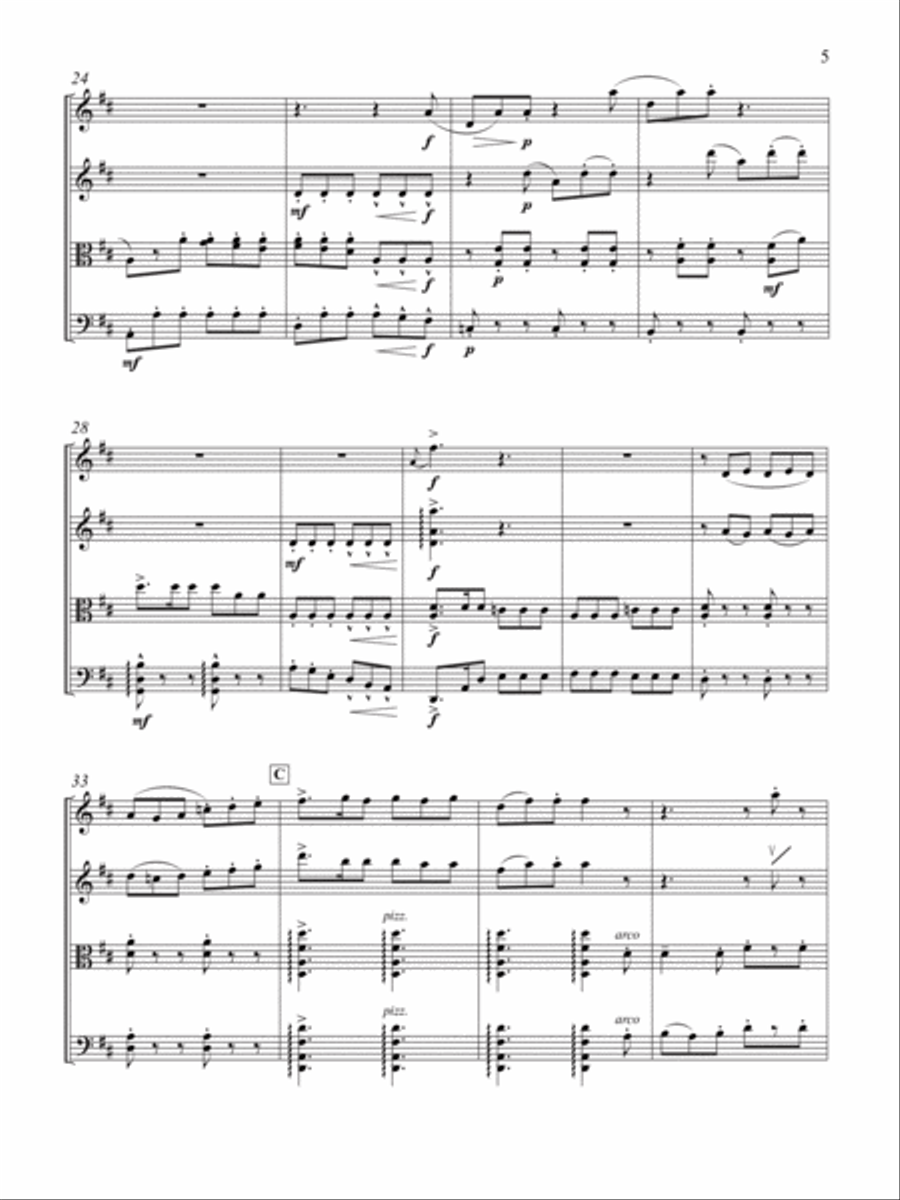 A Cup of Rejoicing A Cup of Rejoicing Clarinet scores gallery preview page 4