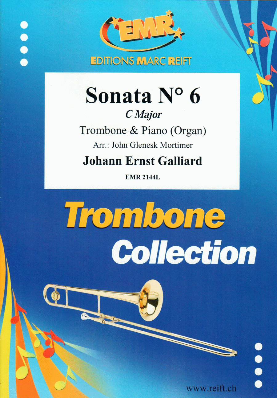 Sonata No. 6 in C Major Organ scores gallery preview page 1