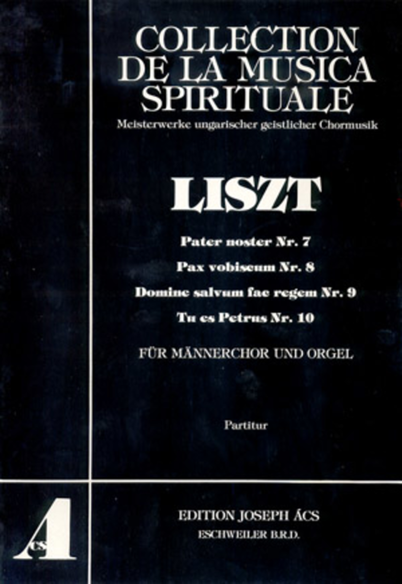 Liszt: Men's choir and organ