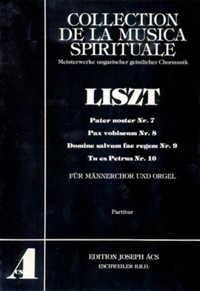 Book cover for Liszt: Men's choir and organ