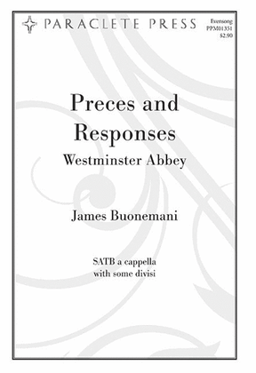 Book cover for Preces and Responses Westminster Abbey