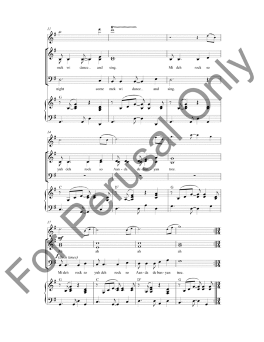 Banyan Tree Banyan Tree 3-Part scores gallery preview page 3