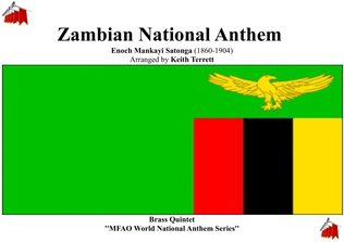 Book cover for Zambian National Anthem for Brass Quintet