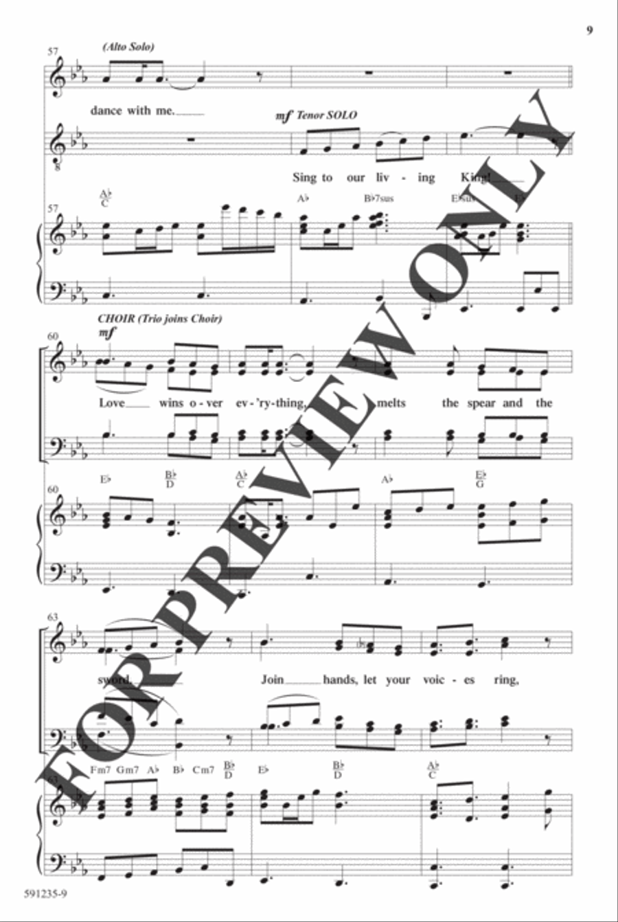 New Easter Anthem Pak Vol 2 - Anthem Preview Pak Hymn Anthems scores gallery preview page 10