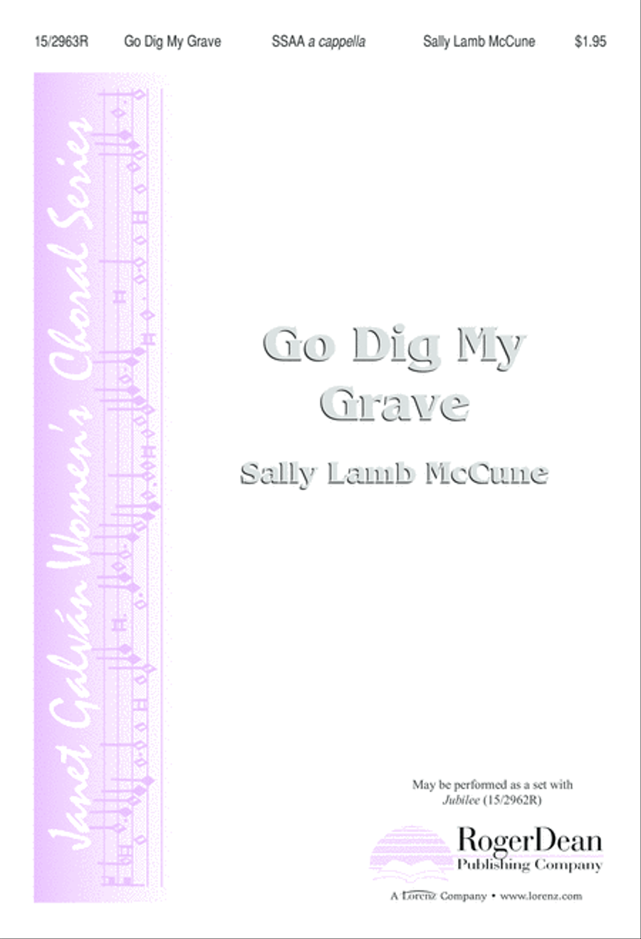 Go Dig My Grave SSAA scores gallery preview page 1