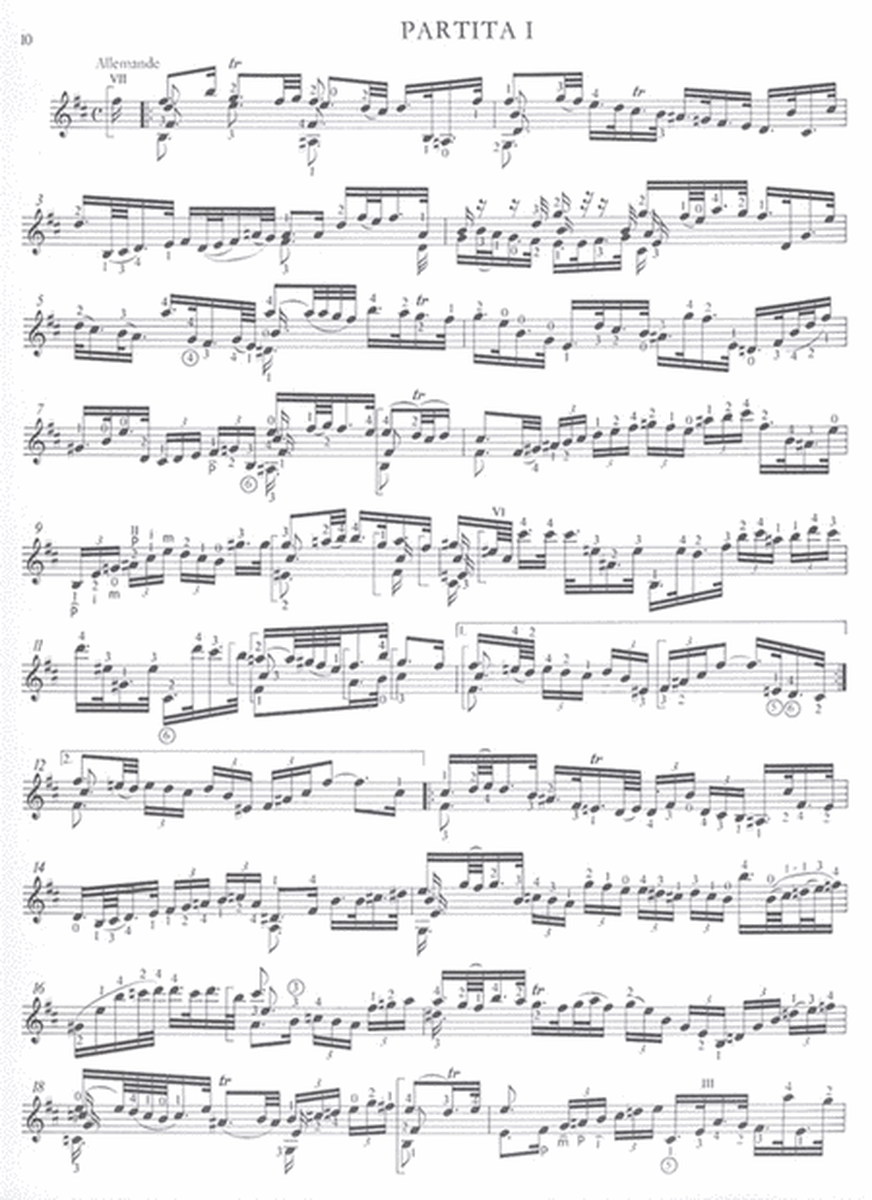 Sonate e Partite BWV 1001-1006 I