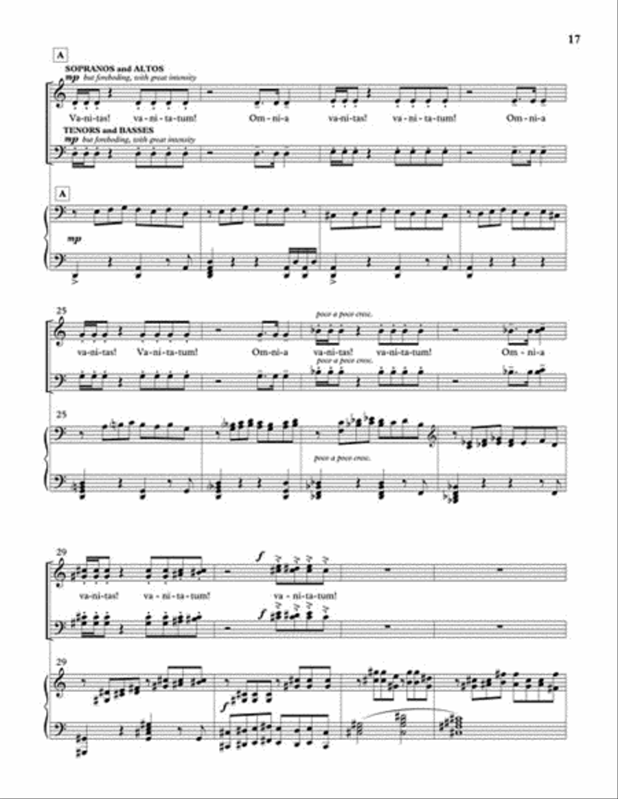 Requiem for the Living 4-Part scores gallery preview page 5