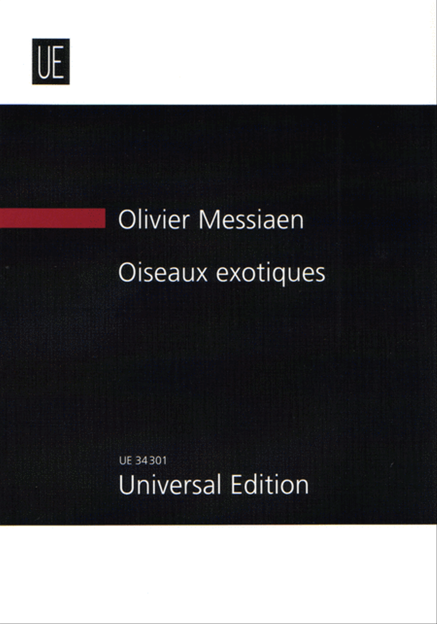 Oiseaux exotiques Chamber Orchestra scores gallery preview page 1