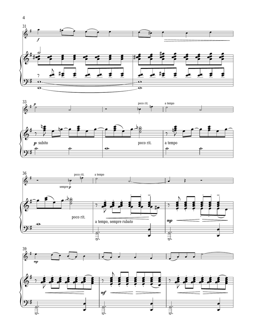 Green Finch And Linnet Bird (from Sweeney Todd) Flute Solo scores gallery preview page 4