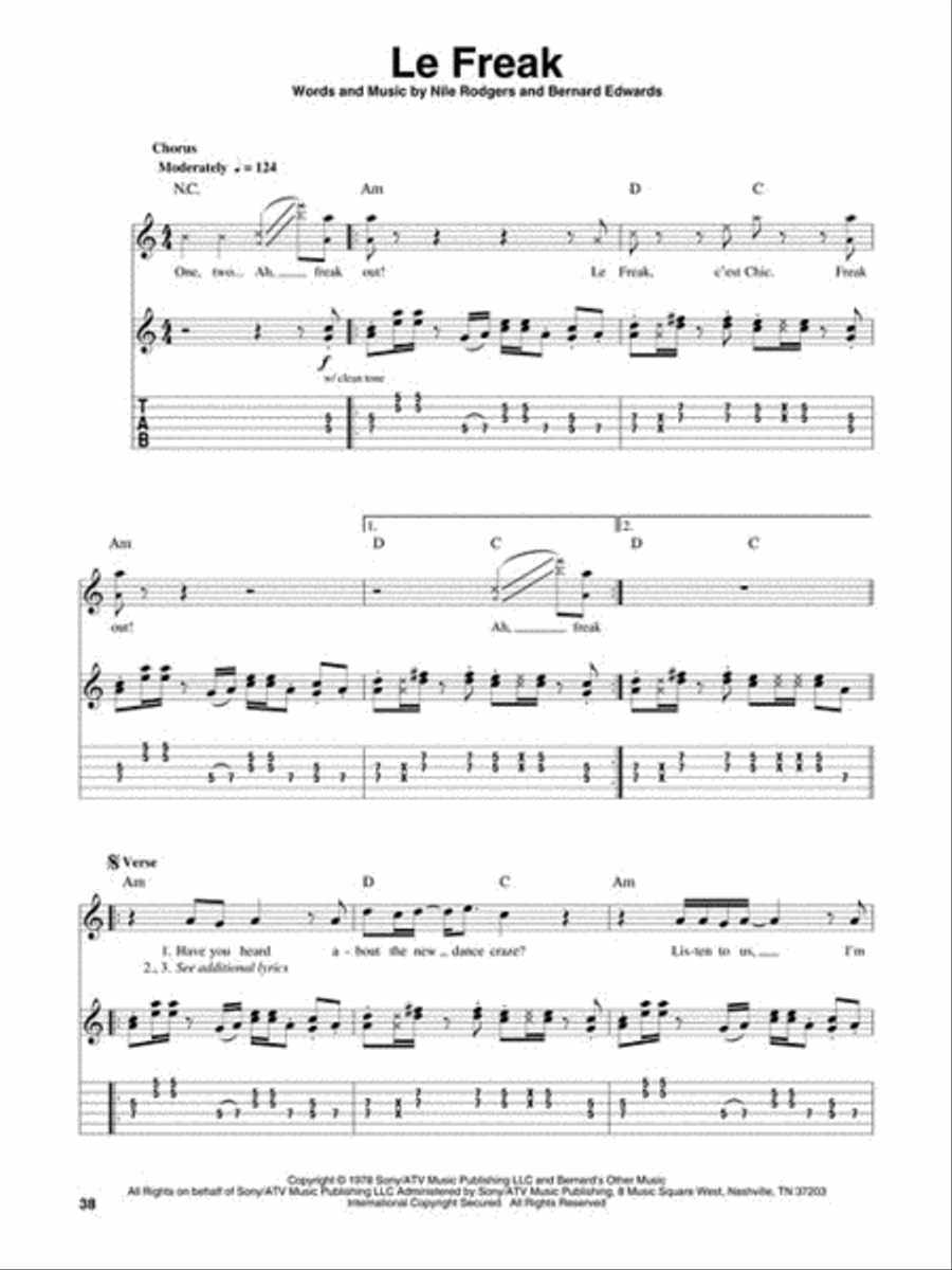 Funk Funk Electric Guitar scores gallery preview page 8
