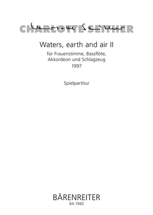 Book cover for Waters, earth and air II (1997)