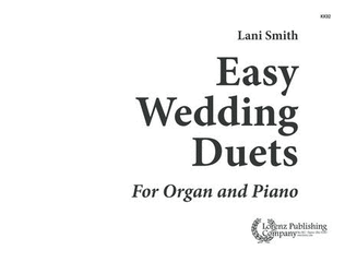 Book cover for Easy Wedding Duets