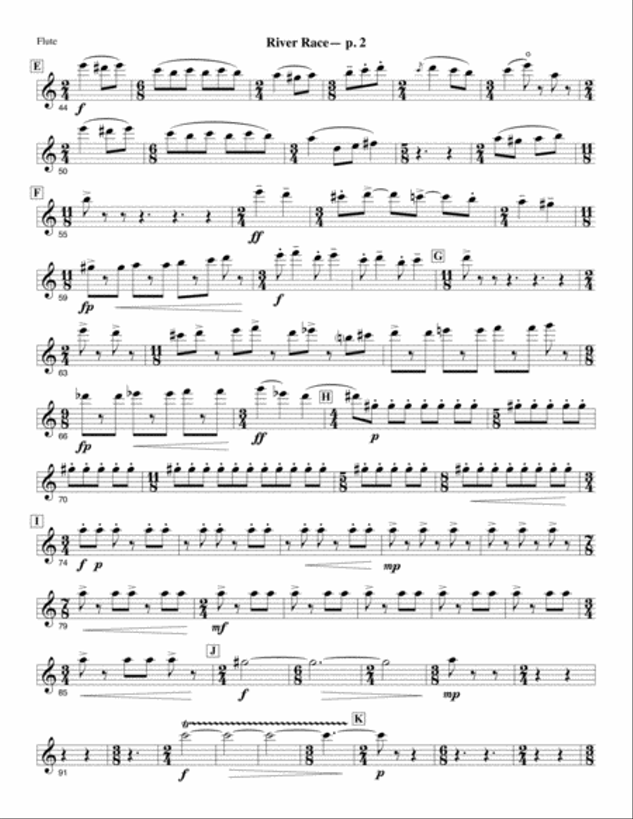 River Race Chamber Orchestra scores gallery preview page 5