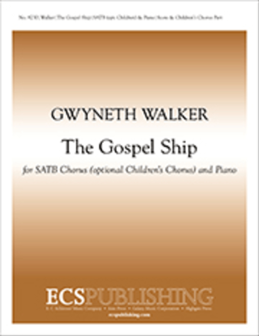 Gospel Songs: The Gospel Ship 4-Part scores gallery preview page 1