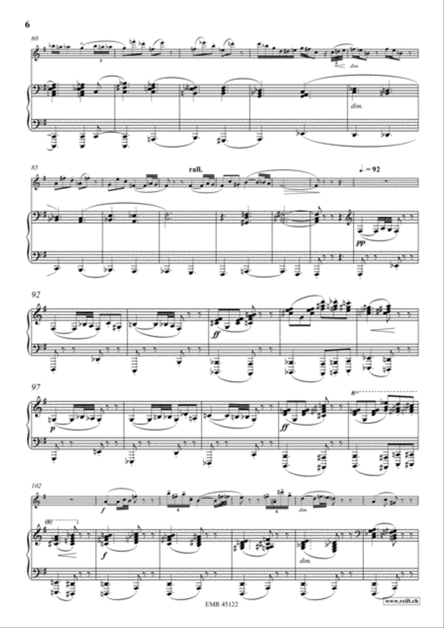 Scherzo Concertant Flute Solo scores gallery preview page 7