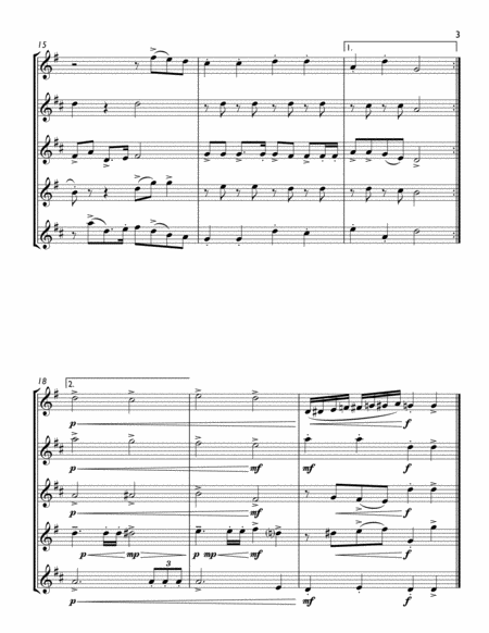 Jingle Bells (for Saxophone Quintet) image number null