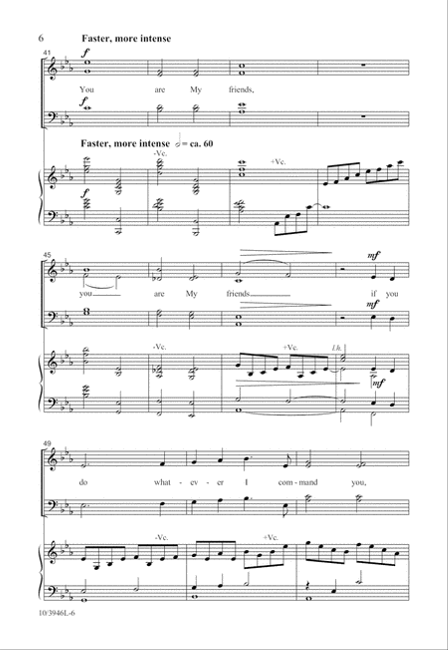 This Is My Commandment 4-Part scores gallery preview page 7