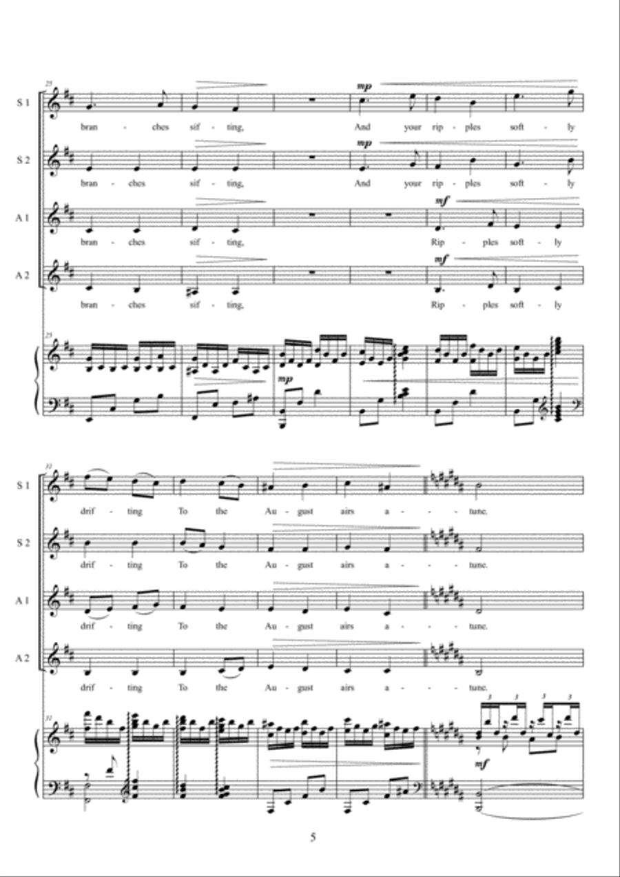 Whisper to the Moon SSAA scores gallery preview page 5