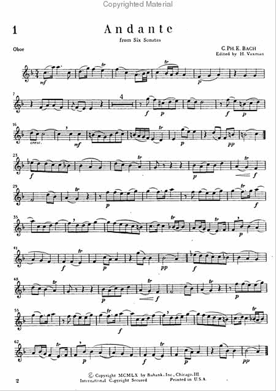 Ensemble Repertoire for Woodwind Quintet Woodwind Quintet scores gallery preview page 2