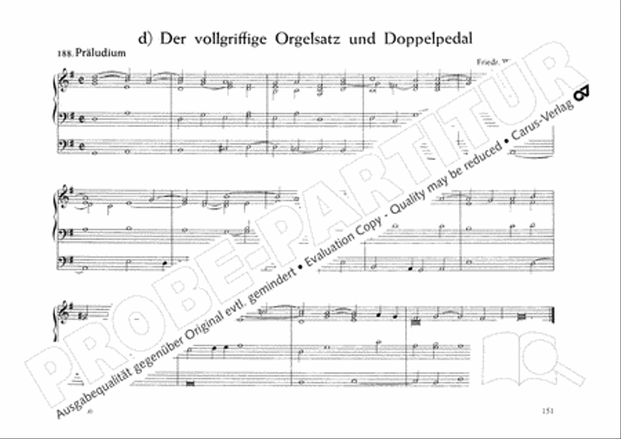 Orgelschule Orgelschule Organ scores gallery preview page 153