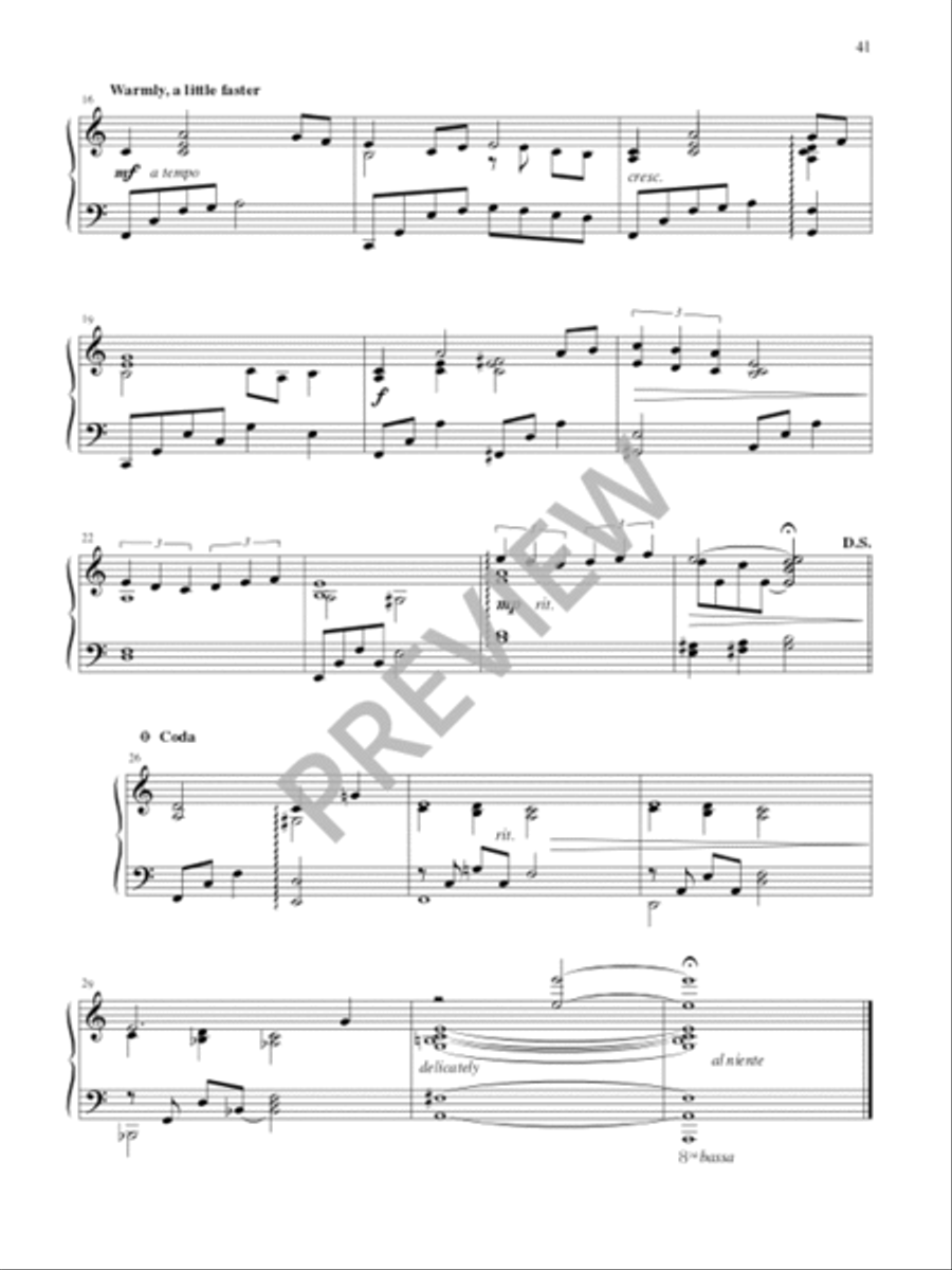 Seasons of Grace - Volume 7 Piano Solo scores gallery preview page 42