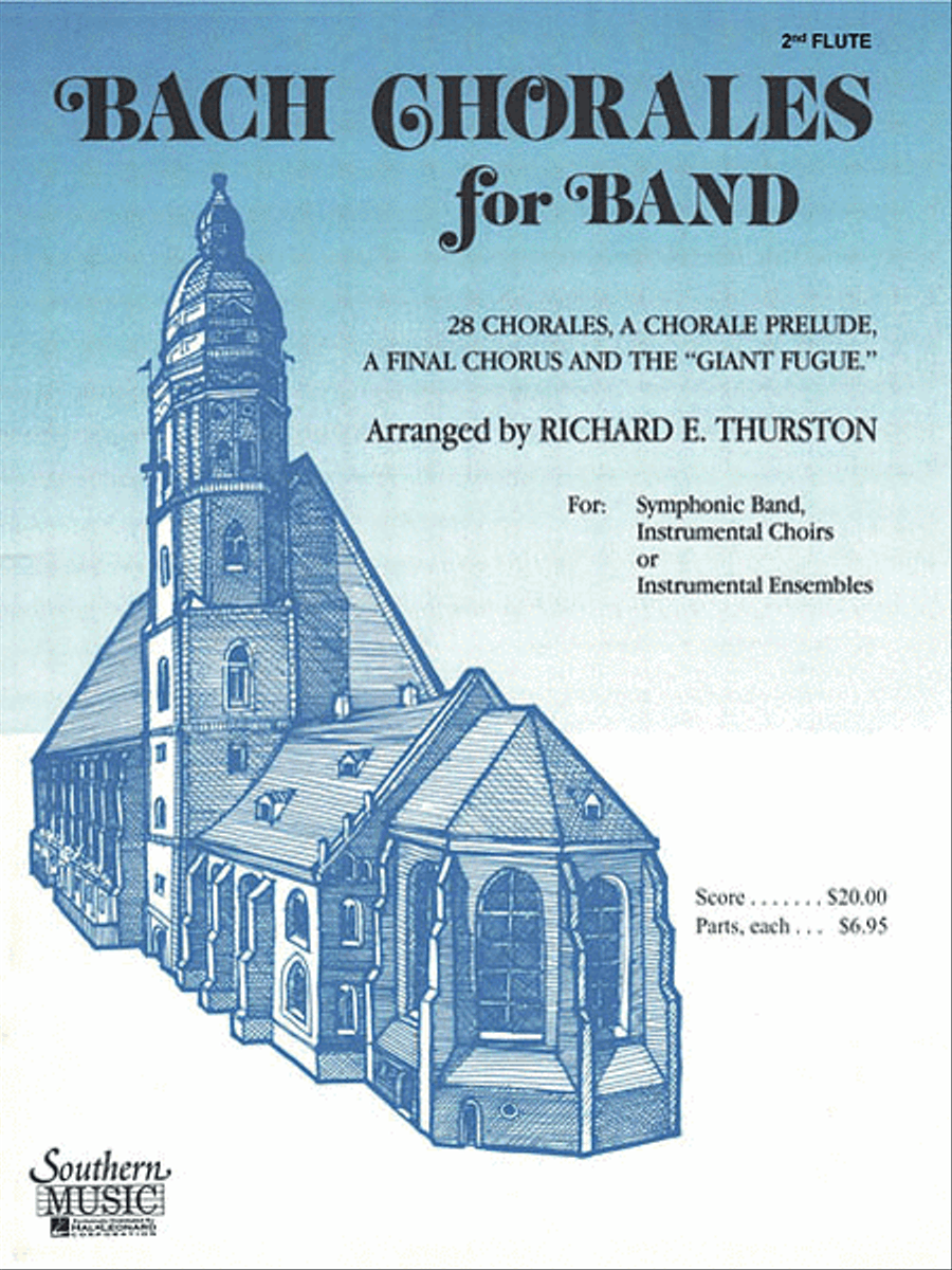 Bach Chorales for Band Concert Band scores gallery preview page 1