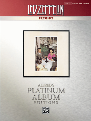 Book cover for Led Zeppelin -- Presence Platinum Guitar