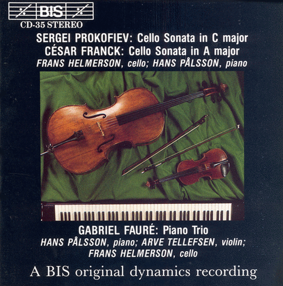 Prokofiev; Franck: Cello Sonat
