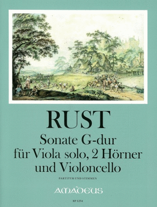 Book cover for Sonate in G major